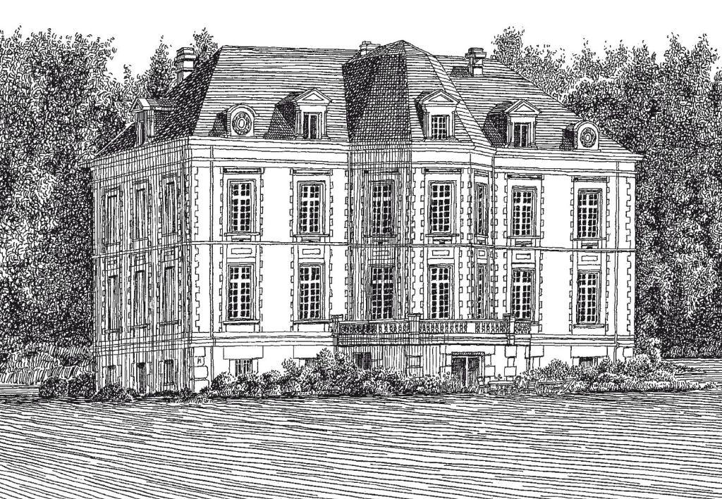 Chateau De La Haye Bed and Breakfast Contigné Buitenkant foto